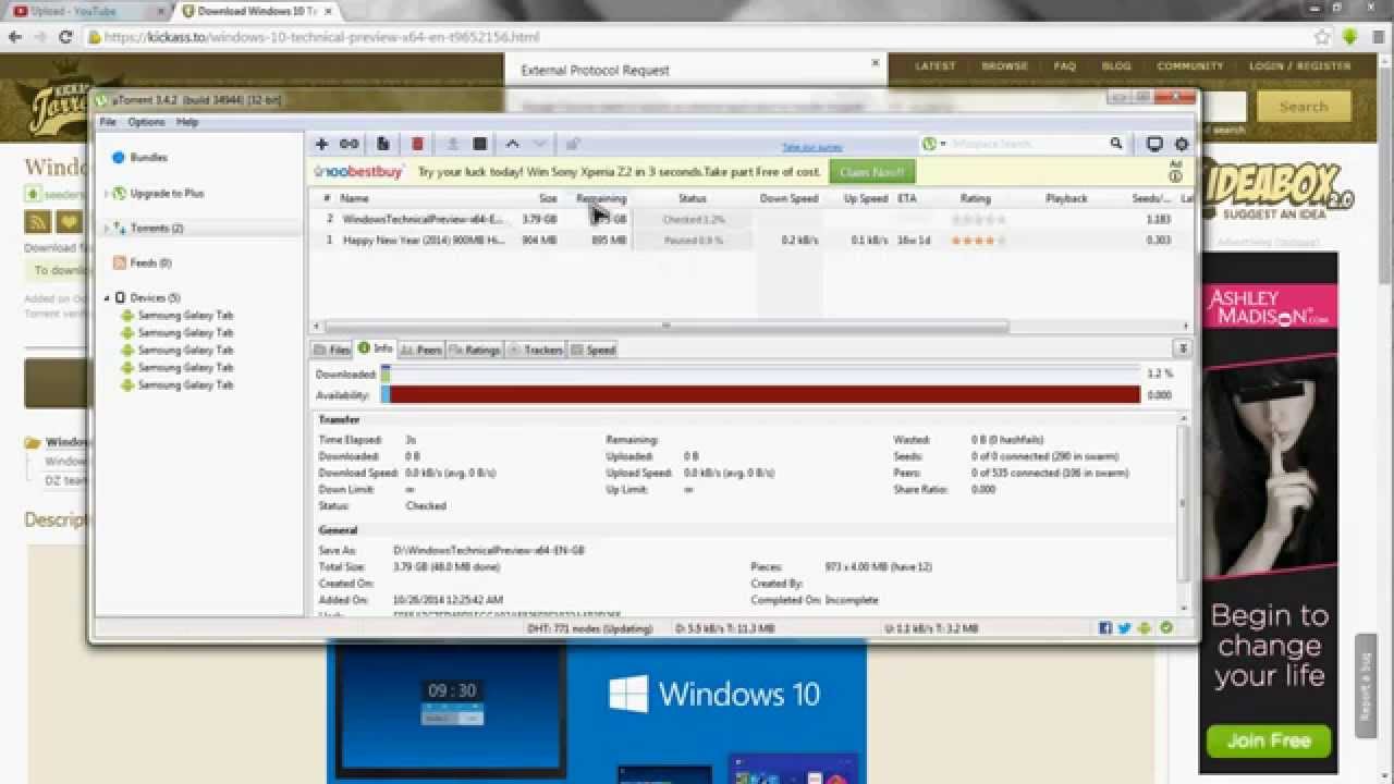utorrent windows 10 pro 64 bit
